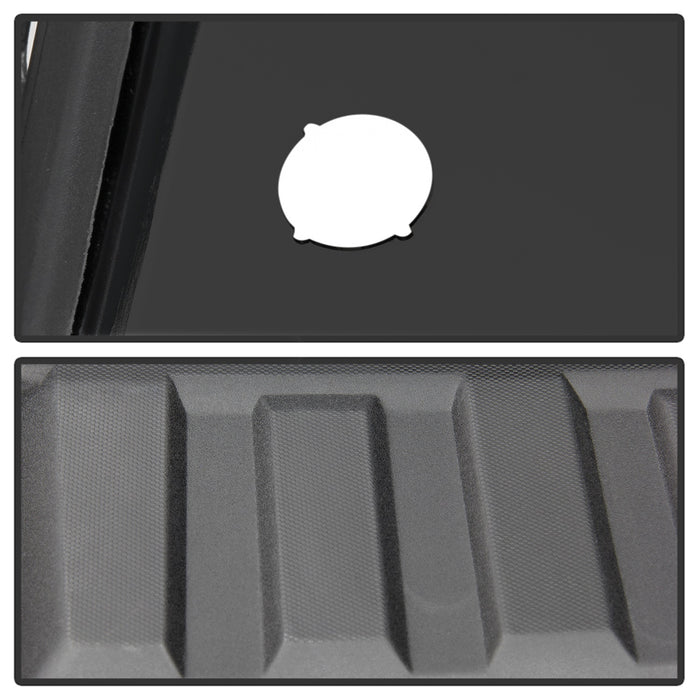 Spyder Auto 9048883 Rear Steel Bumper; Black; OEM PN[23112252-PFM]; - Truck Part Superstore