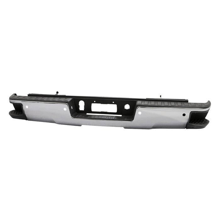 Spyder Auto 9048890 Rear Steel Bumper; Chrome; OEM PN[84077959-PFM]; - Truck Part Superstore