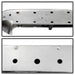 Spyder Auto 9049019 OEM Style Steel Rear Bumper; Chrome; Incl. Brackets Hardware And Step Pads; - Truck Part Superstore