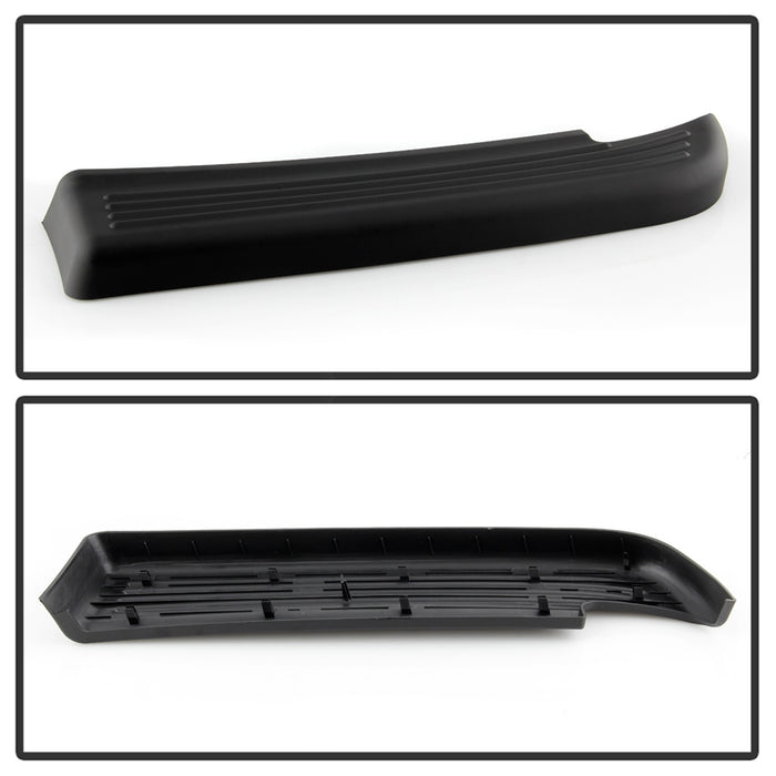 Spyder Auto 9049019 OEM Style Steel Rear Bumper; Chrome; Incl. Brackets Hardware And Step Pads; - Truck Part Superstore