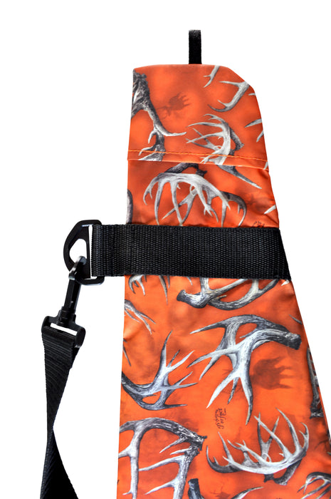 DU-HA 90521 Dri-Hide™ Rifle Protector; Whitetail Racks; w/o Adjustable Sling; Orange; - Truck Part Superstore