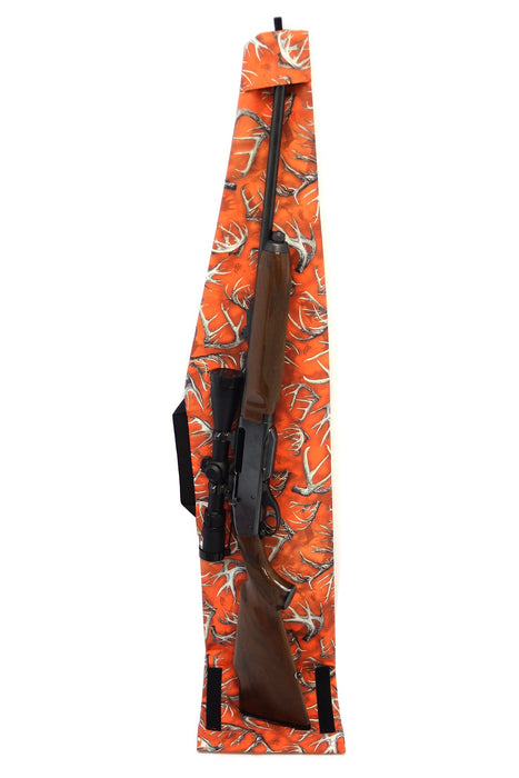 DU-HA 90521 Dri-Hide™ Rifle Protector; Whitetail Racks; w/o Adjustable Sling; Orange; - Truck Part Superstore