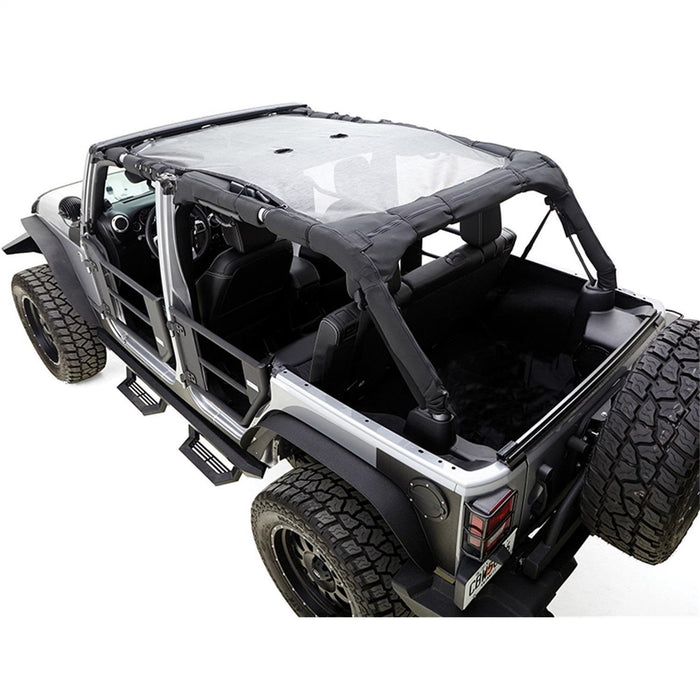 Rampage 90525 Combo Brief/Topper; Shade Top; Black; Mesh; - Truck Part Superstore
