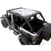 Rampage 90525 Combo Brief/Topper; Shade Top; Black; Mesh; - Truck Part Superstore