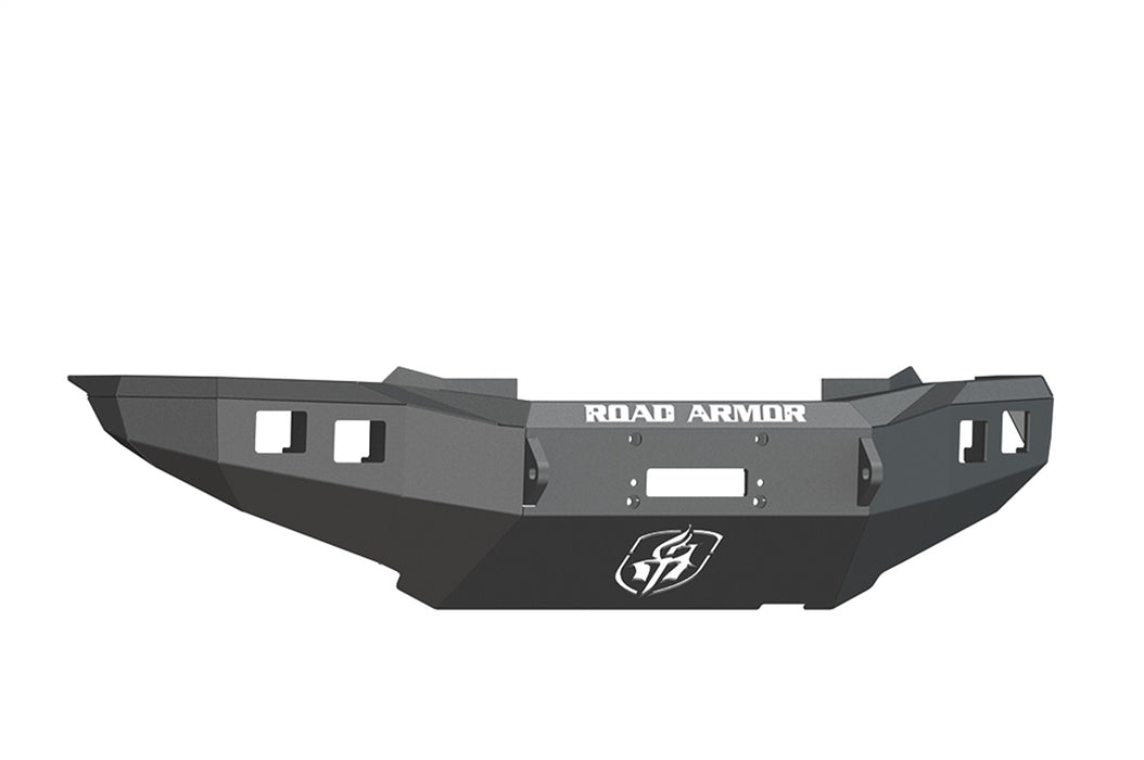 Road Armor 905R0B Stealth Winch Front Bumper; Steel; Satin Black; Square Fog Light Holes; - Truck Part Superstore