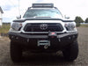Road Armor 905R0B Stealth Winch Front Bumper; Steel; Satin Black; Square Fog Light Holes; - Truck Part Superstore