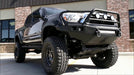 Road Armor 905R5B Stealth Winch Front Bumper; Lonestar Guard; Satin Black; Square Fog Light Holes; - Truck Part Superstore