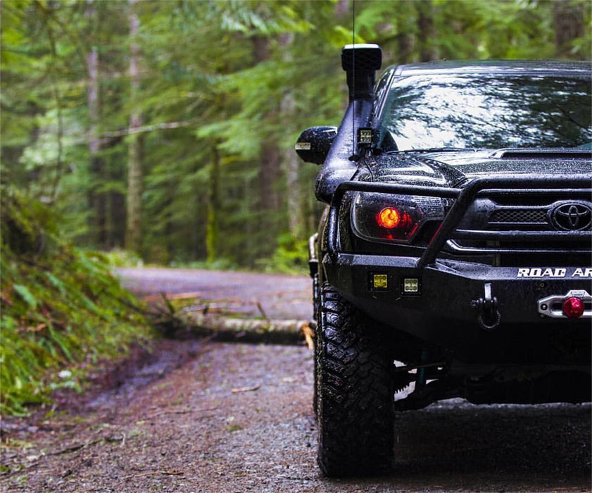 Road Armor 905R5B Stealth Winch Front Bumper; Lonestar Guard; Satin Black; Square Fog Light Holes; - Truck Part Superstore