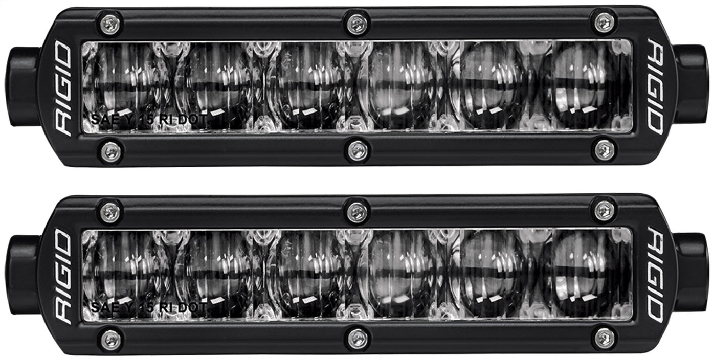 Rigid Industries 906703 SAE 6 Inch Fog Light Pair SR-Series Pro RIGID Industries - Truck Part Superstore