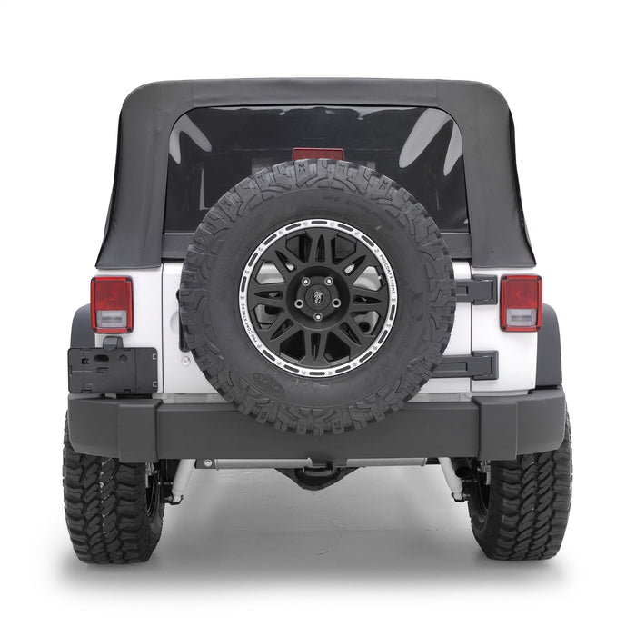 Smittybilt 9070235 Soft Top 07-09 Wrangler JK 2 DR OEM Replacement W/Tinted Windows Black Diamond Smittybilt - Truck Part Superstore