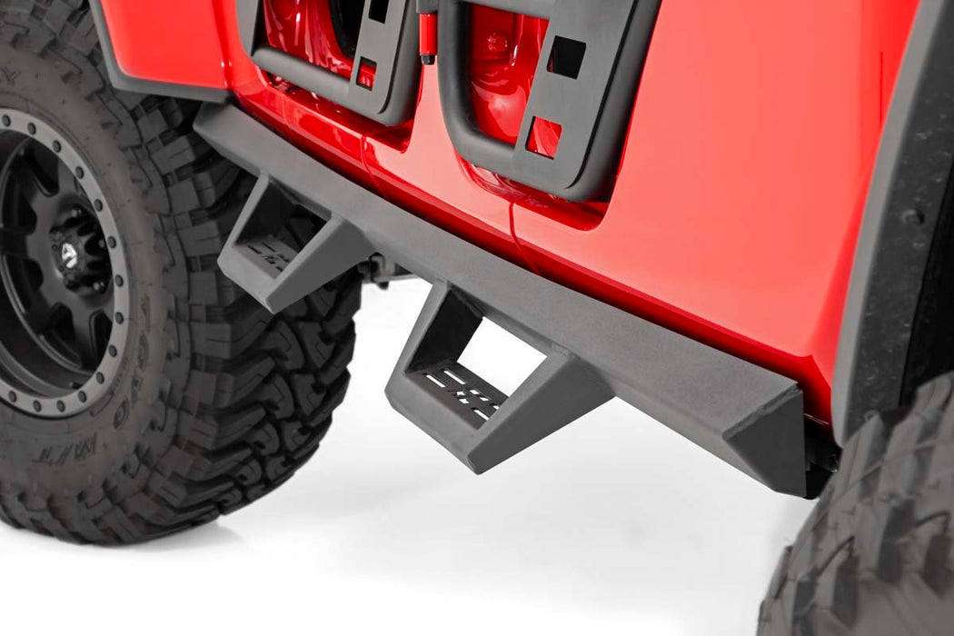 Rough Country 90762 Jeep Contoured Drop Steps 20 Gladiator JT Rough Country - Truck Part Superstore