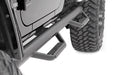 Rough Country 90764 Jeep Wheel to Wheel Nerf Steps 07-18 Wrangler JK 4 Door Rough Country - Truck Part Superstore