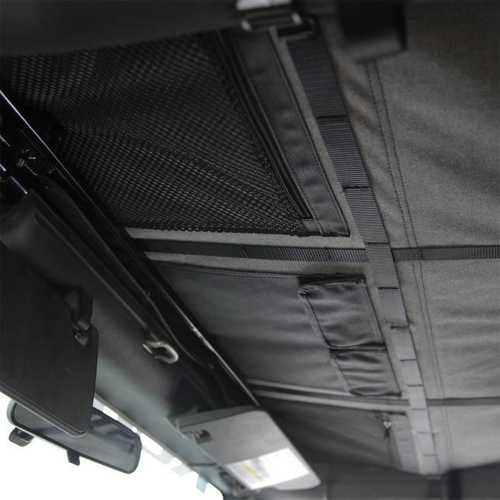 Smittybilt 9083135K Jeep JKU Bowless Top w/Tinted Windows Combo 2007-2018 Wrangler JK Unlimited 4-DR Black Diamond Smittybilt - Truck Part Superstore