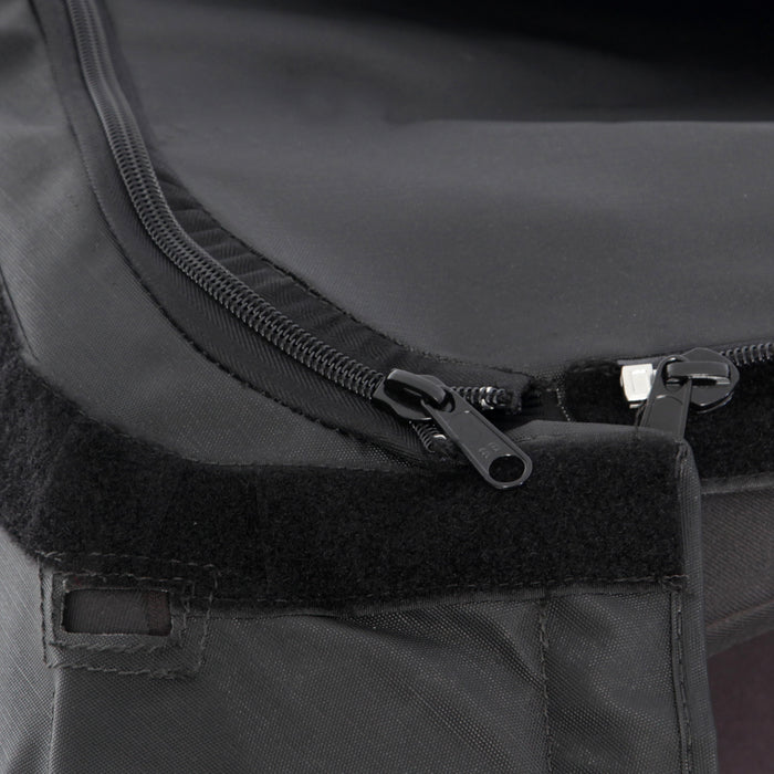 Smittybilt 9083235 Bowless Soft Top Combo 07-18 Wrangler JK 4 DR OEM Replacement W/Tinted Windows Black Diamond Smittybilt - Truck Part Superstore