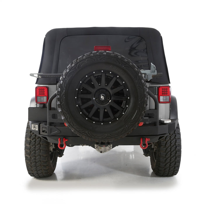 Smittybilt 9084235 Soft Top Premium Canvas 07-09 Wrangler JK 4 DR OEM Replacement W/Tinted Windows Black Diamond Smittybilt - Truck Part Superstore