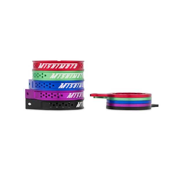 Mishimoto MMBCC-BKTS-BK Replacement Bracket Set for Mishimoto Baffled Oil Catch Can, Black - Truck Part Superstore