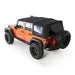 Smittybilt 9086235 Soft Top Premium Canvas 10-18 Wrangler JK 4 DR OEM Replacement W/Tinted Windows Black Diamond Smittybilt - Truck Part Superstore