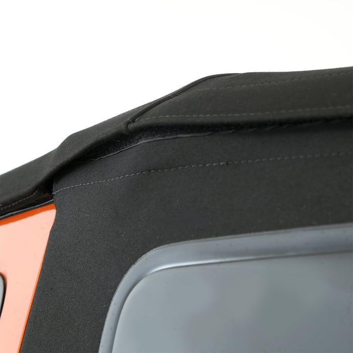 Smittybilt 9086235 Soft Top Premium Canvas 10-18 Wrangler JK 4 DR OEM Replacement W/Tinted Windows Black Diamond Smittybilt - Truck Part Superstore