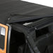 Smittybilt 9087235 Jeep JKU Protec Bowless Top w/Tinted Windows No Door Uppers 2007-2018 Wrangler JK Unlimited 4-DR Black Smittybilt - Truck Part Superstore