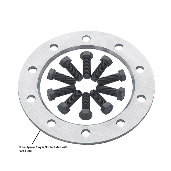 Mr Gasket 908 Ring Gear Bolts; 7/16 in.-20 x 1.25 in.; Left Hand; 10 pc.; - Truck Part Superstore