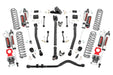 Rough Country 90950 3.5 Inch Jeep Suspension Lift Kit Vertex Reservoir Stage 2 Coils & Adj. Control Arms 18-20 Wrangler JL Rubicon-2 Door Rough Country - Truck Part Superstore