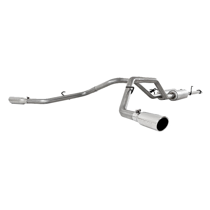 MBRP S5316409 Cat Back Exhaust System Dual Split Side T409 Stainless Steel For 09-21 Toyota Tundra MBRP - Truck Part Superstore