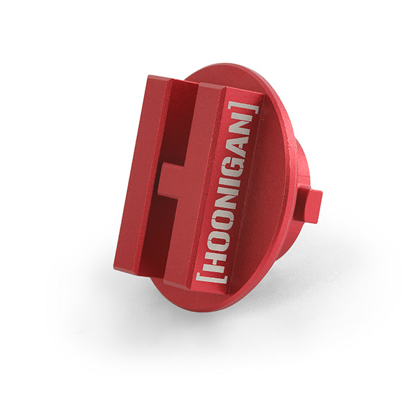 Mishimoto MMOFC-MITS-HOONRD Hoonigan Oil Filler Cap, fits Mitsubishi - Truck Part Superstore