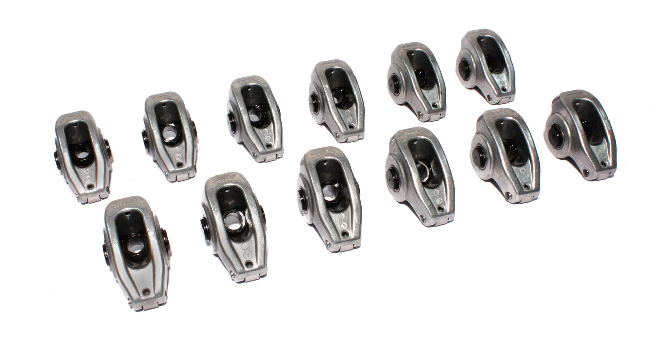 COMP Cams 17043-12 High Energy Aluminum 1.6 Ratio Roller Rocker Set of 12 for Ford w/ 3/8" Stud - Truck Part Superstore