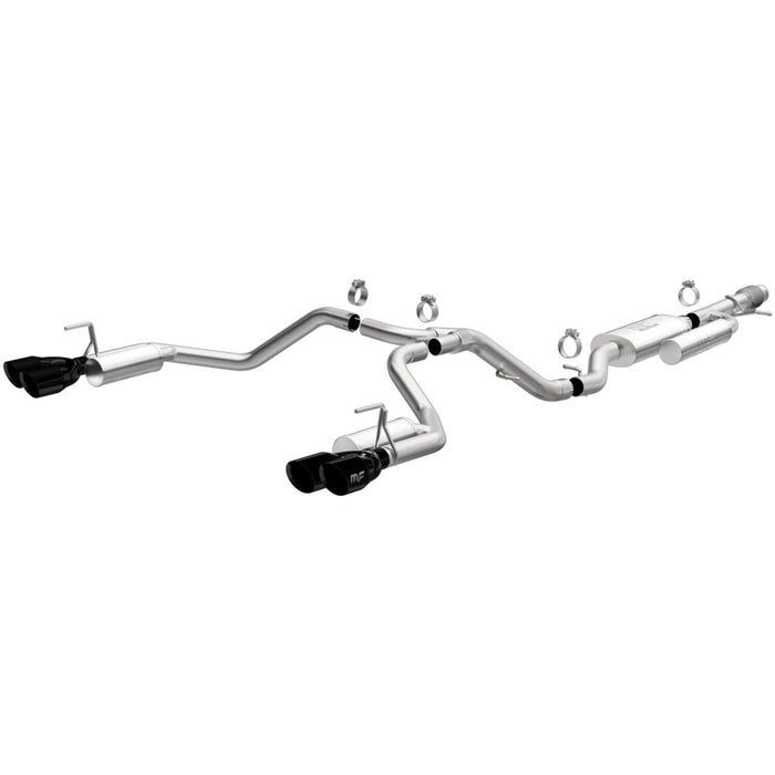 MagnaFlow Exhaust Products 19541 Street Series Black Chrome Cat-Back System - Truck Part Superstore