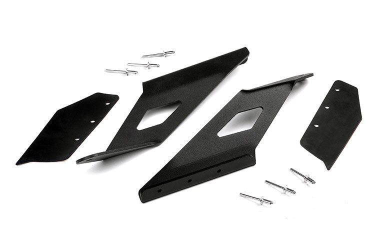 Rough Country 70514A 54 Inch Curved LED Light Bar Upper Windshield Mounts 15-19 Silverado/Sierra 2500HD/3500HD Rough Country - Truck Part Superstore