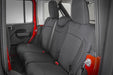 Rough Country 91010 Jeep Neoprene Seat Cover Set Black 18-20 Wrangler JL Unlimited Rough Country - Truck Part Superstore