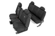 Rough Country 91019 Neoprene Front & Rear Seat Cover Combo Black 99-06 Silverado/Sierra 1500 Rough Country - Truck Part Superstore