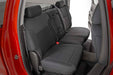 Rough Country 91024 Neoprene Front Seat Covers Black 14-18 Silverado/Sierra 1500 Rough Country - Truck Part Superstore