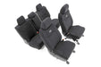 Rough Country 91027A Toyota Neoprene Front and Rear Seat Covers 14-20 Tundra Crew Cab Rough Country - Truck Part Superstore