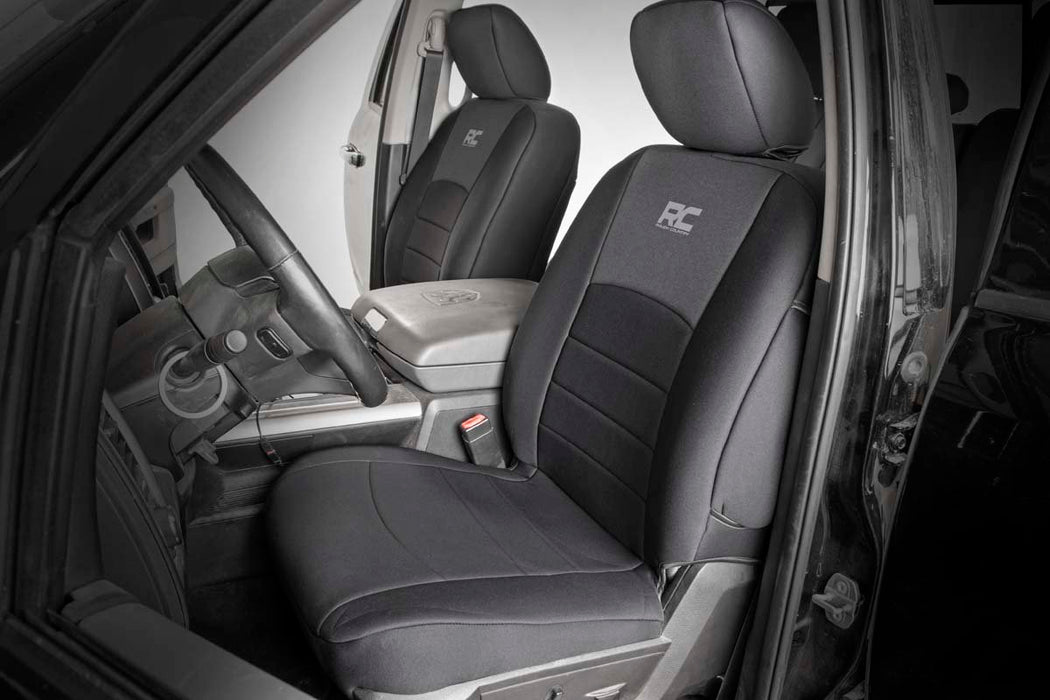 Rough Country 91028 Dodge Neoprene Rear Seat Covers 09-18 RAM 1500 Rough Country - Truck Part Superstore