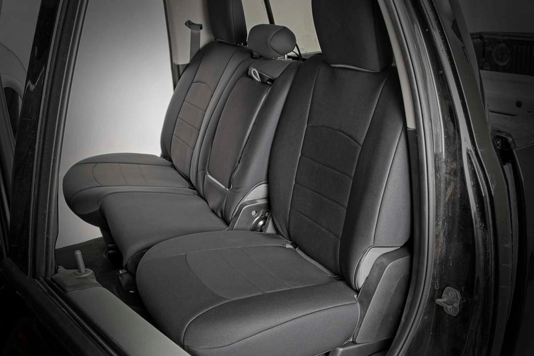 Rough Country 91029 Dodge Neoprene Front & Rear Seat Covers 09-18 RAM 1500 Rough Country - Truck Part Superstore