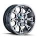 CALI OFF-ROAD 9103-2278C ANARCHY (9103) CHROME 20X12 8-180 -44MM 124.1MM - Truck Part Superstore