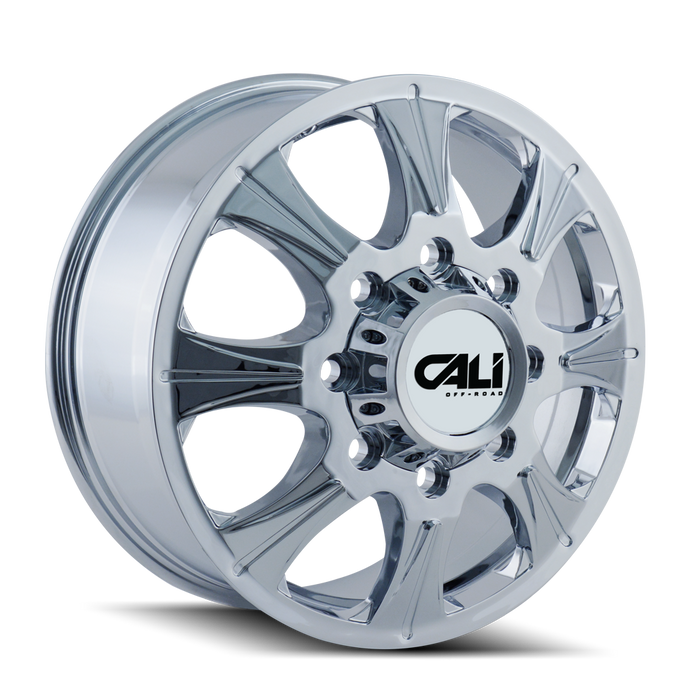 CALI OFF-ROAD 9105-2881CF121 BRUTAL (9105) FRONT CHROME 20X8.25 8-165.1 127MM 121.3MM - Truck Part Superstore