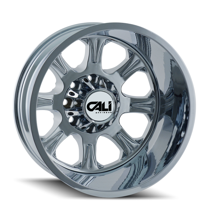 CALI OFF-ROAD 9105-2879CR BRUTAL (9105) REAR CHROME 20X8.25 8-210 -180MM 154.2MM - Truck Part Superstore