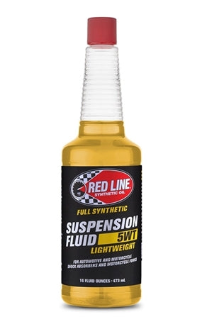 Red Line Oil 91125 Suspension Fluid Synthetic Lightweight 5WT 1 Gallon Red Line Oil - Truck Part Superstore