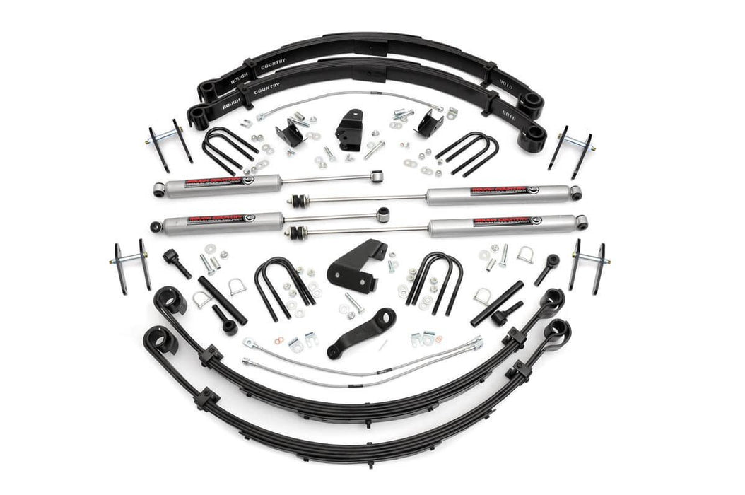 Rough Country 622M.20 6 Inch Jeep Suspension Lift Kit Manual Steering 87-95 Wrangler YJ Rough Country - Truck Part Superstore
