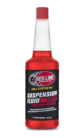 Red Line Oil 91132 Suspension Fluid Synthetic Medium 10W 16oz Red Line Oil - Truck Part Superstore