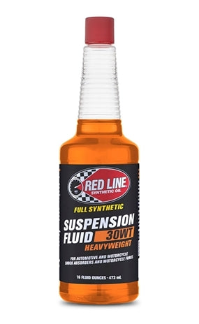 Red Line Oil 91142 Suspension Fluid Synthetic Heavyweight 30WT 16oz Red Line Oil - Truck Part Superstore