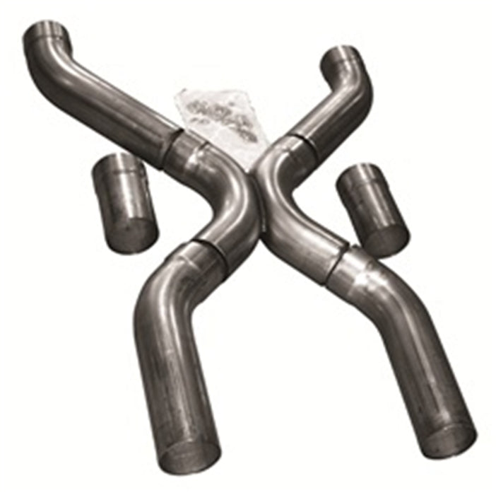 Kooks Custom Headers 9114S 3in. X-Pipe Kit-16 Ga. 304 Stainless Steel - Truck Part Superstore