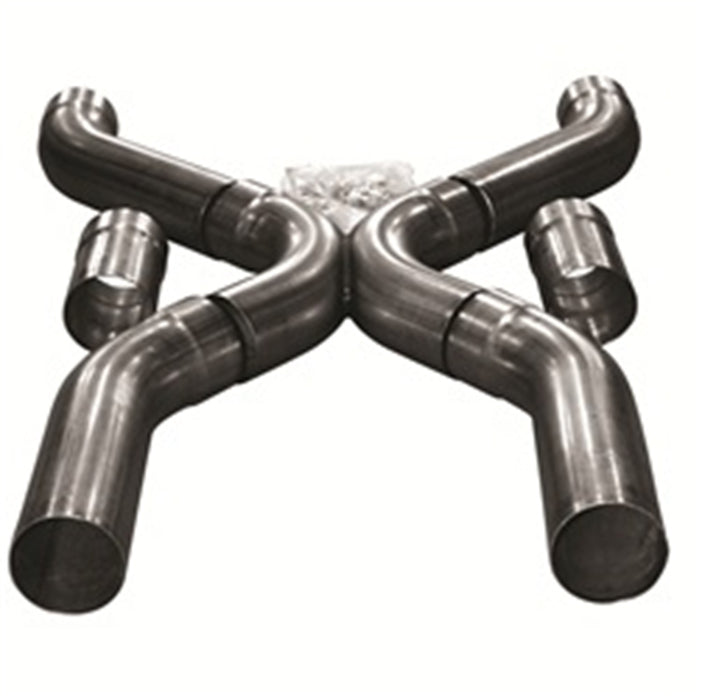 Kooks Custom Headers 9114S 3in. X-Pipe Kit-16 Ga. 304 Stainless Steel - Truck Part Superstore