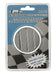 Mr Gasket 9116G Chrome Aluminum Breather; Push-In; Ball Milled; - Truck Part Superstore