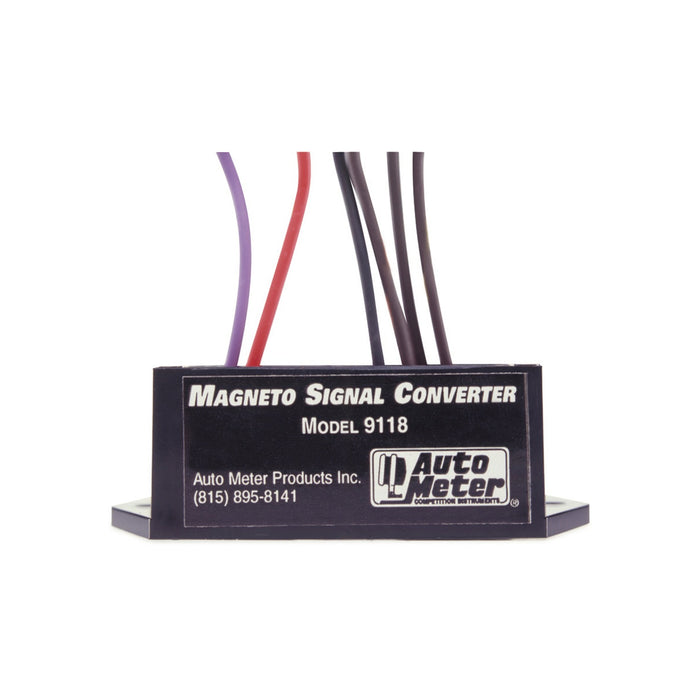 AutoMeter 9118 RPM SIGNAL ADAPTER FOR MAGNETO IGNITIONS - Truck Part Superstore