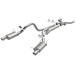 MagnaFlow Exhaust Products 15056 Street Series Stainless Cat-Back System - Truck Part Superstore