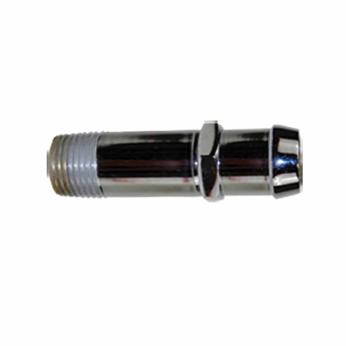 SpeedFx 9123 3/4 Inch Hose For Chevrolet Small and Big Blocks Chrome Plated Steel Single - Truck Part Superstore