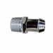 SpeedFx 9124 5/8 Inch Hose For Chevrolet Small and Big Blocks Chrome Plated Steel Single - Truck Part Superstore